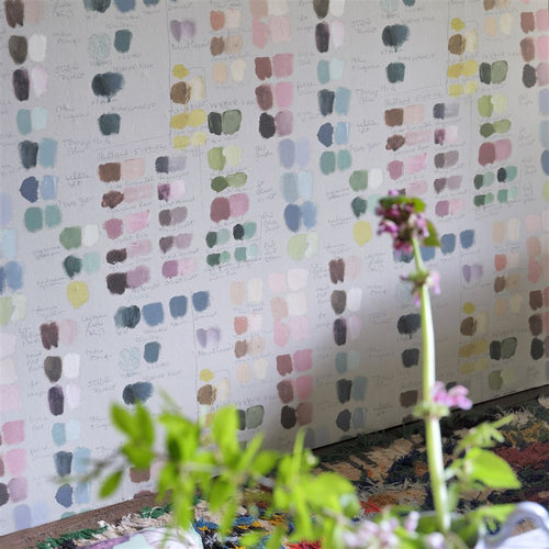 John Derian Mixed Tones Neutral Wallpaper