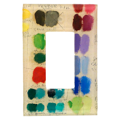 john derian Mixed Tones Single Rocker Cover