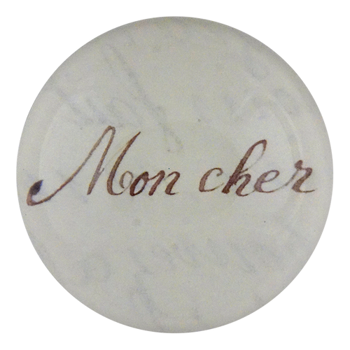 john derian Mon Cher Dome Paperweight
