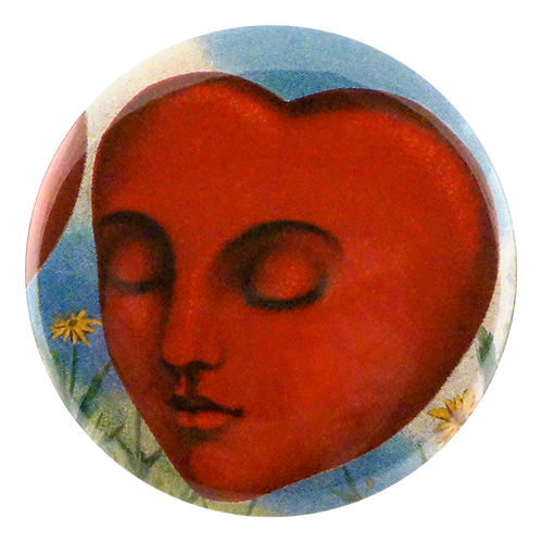 john derian Moody Love 2 Mirror & Pin