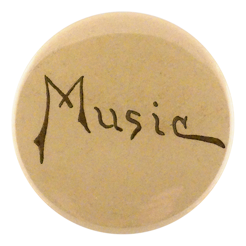 john derian Music Mirror & Pin