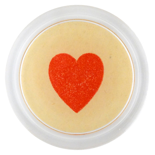 john derian Naive Suits - Heart 6" Coaster