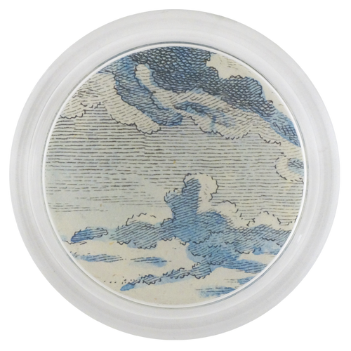 john derian Neopolitan Horse Cloud 6" Coaster
