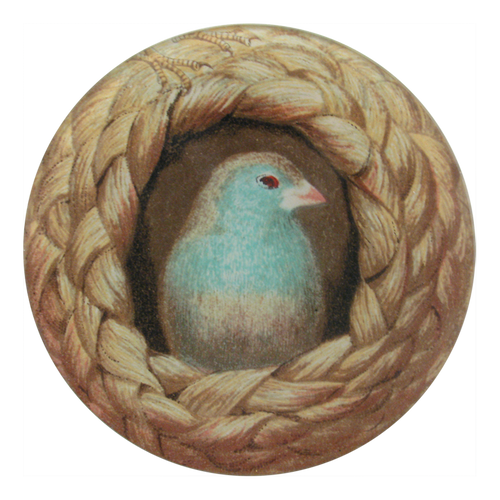 john derian Nested Wax Bill 5 1/4" Round Plate