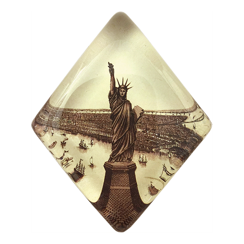 john derian NYC Lady Liberty Diamond Charm