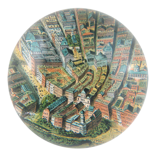 john derian NYC Lower Manhattan Dome Paperweight