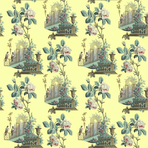 john derian Ornamental Garden Mimosa Fabric