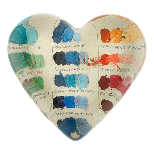 john derian Palette Heart Charm