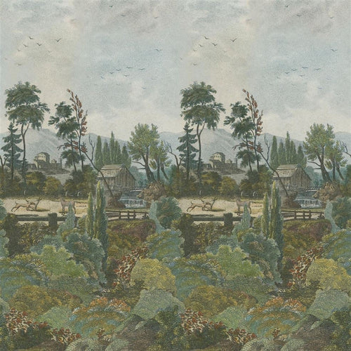 john derian Pastoral Scene 1 Sky Wallpaper