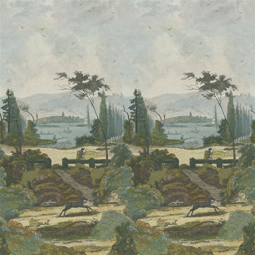 john derian Pastoral Scene 2 Sky Wallpaper