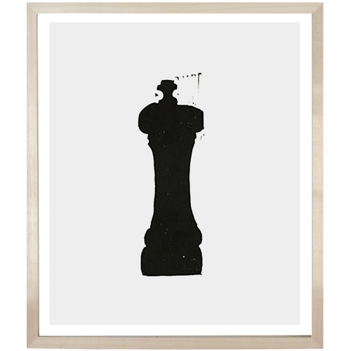 john derian Pepper Mill 10 x 12" Linocut Print