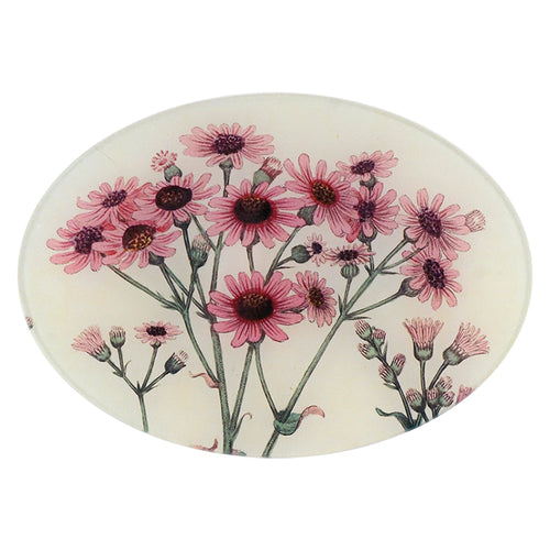 john derian Pink Daisy 7 x 10" Oval
