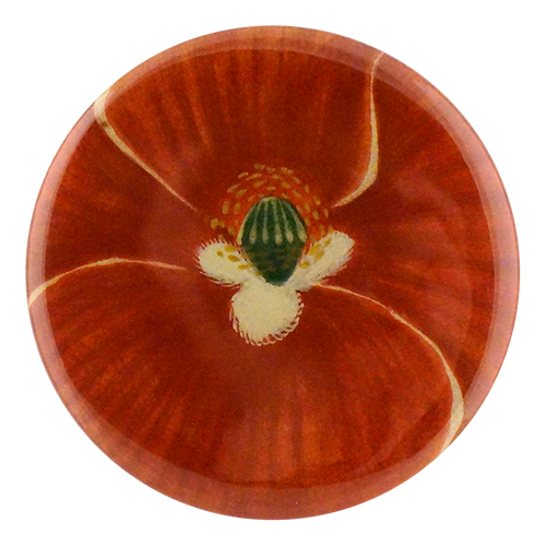 john derian Poppy #1 Mirror & Pin