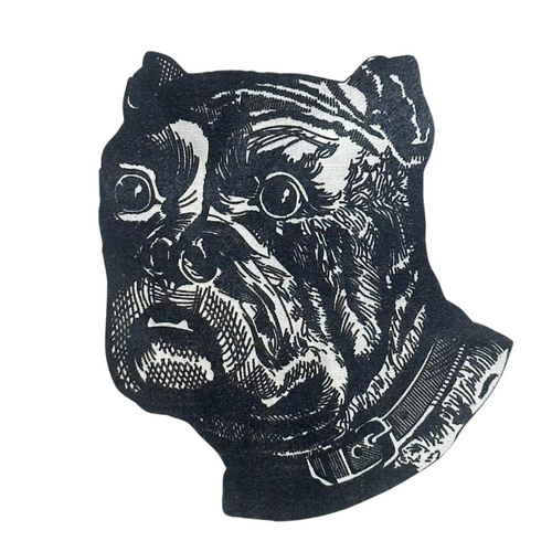 John Derian Pug Tote Bag Canvas Tote Bags