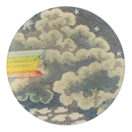 john derian Rainbow's End 5 1/4" Round Plate