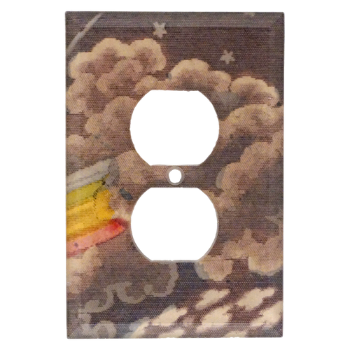 john derian Rainbow's End Outlet Plate Cover