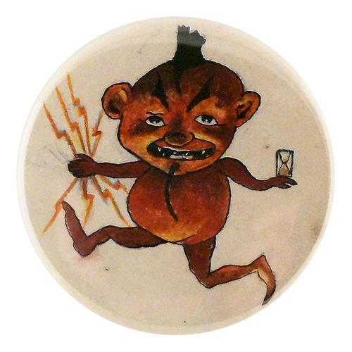 john derian Red Devil Mirror & Pin