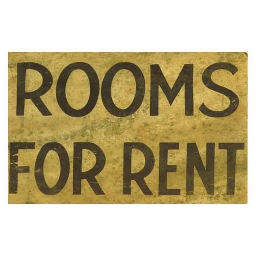 john derian Rooms for Rent Postcard (Pack of 10)