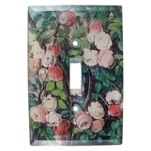 John Derian Rose Garland Switch Plate Cover