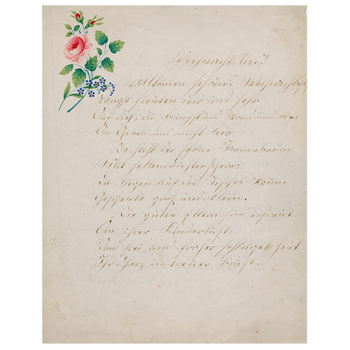 john derian Rose Spray (p 136) 11" x 14" Rect. Tray