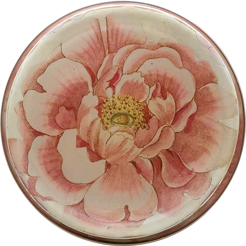 John Derian Roses 16" Cylinder Vase W/ Liner