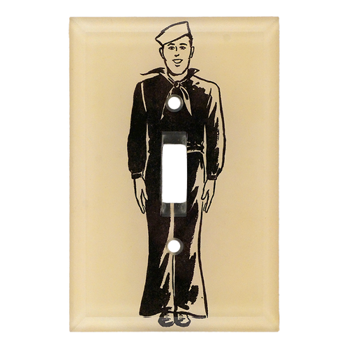 john derian Sailor Switch Plate Cover