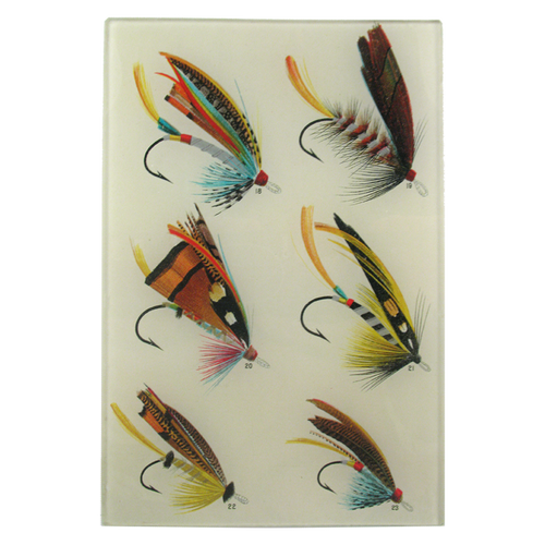 john derian Salmon Flies #18 6 x 9" Rect. Tray
