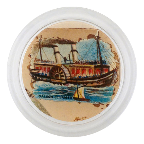 john derian Saloon Steamer 4" Coaster