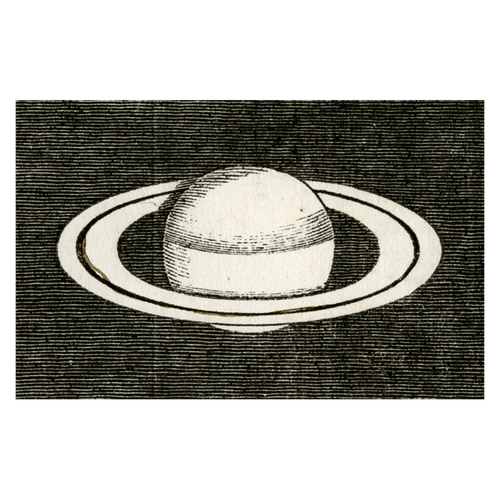 john derian Saturn Postcard (Pack of 10)
