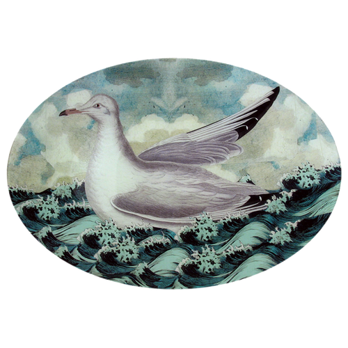 john derian Sea Gull 13 x 18" Oval