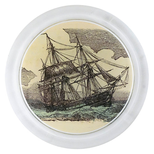 john derian Ship 6" Coaster