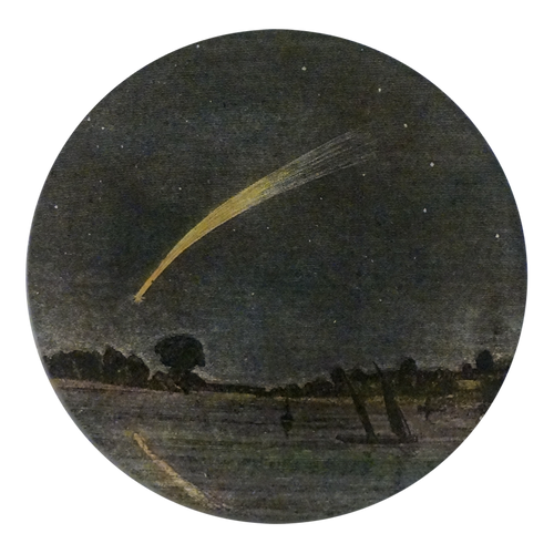 john derian Shooting Star 5 1/4" Round Plate