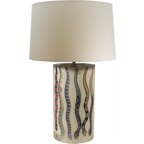 john derian Snakes Lamp Cylinder Lamp