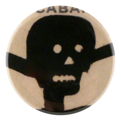 john derian Souvenir Skeleton Mirror & Pin