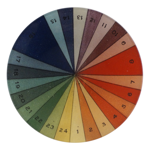 john derian Spectrum 5 1/4" Round Plate