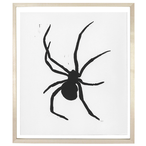 john derian Spider 2 12 x 14" Linocut Print