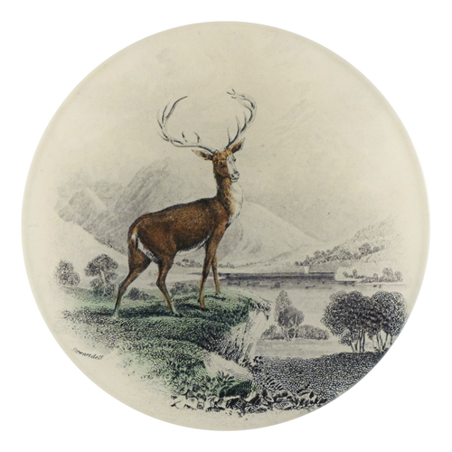 john derian Stag 5 1/4" Round Plate