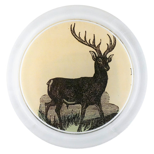 john derian Stag 6" Coaster