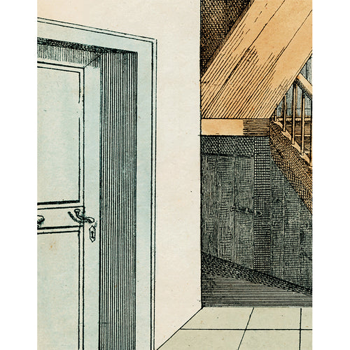 john derian Staircase (p 152) 11" x 14" Rect. Tray