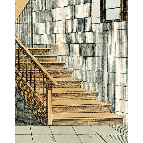 john derian Staircase (p 153) 11" x 14" Rect. Tray
