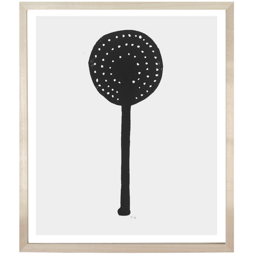 john derian Strainer 10 x 12" Linocut Print
