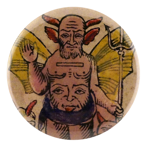 john derian Tarot Devil (Tarot) Mirror & Pin