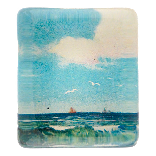 john derian The Blue Sky Rectangular Charm