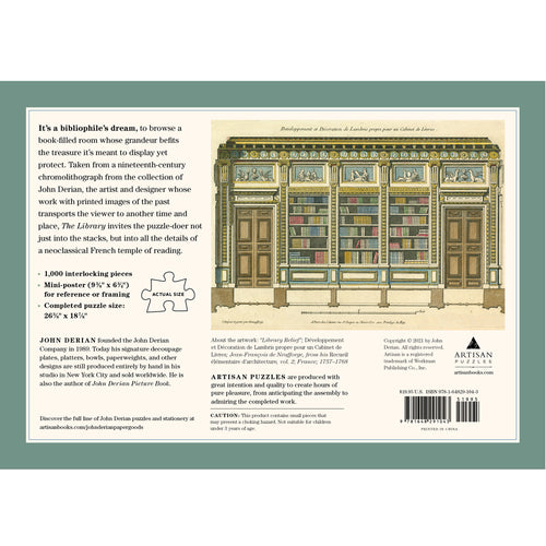 John Derian The Library 1 000-Piece Puzzle