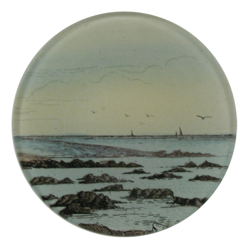 john derian The Shore 4" Round Plate