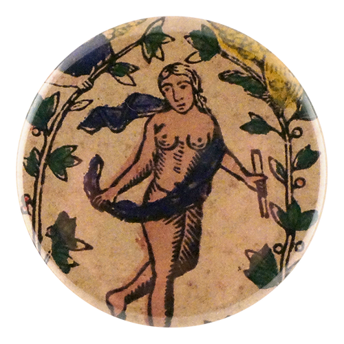 john derian The World Mirror & Pin