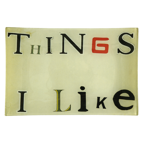 john derian Things I Like 6 x 9" Rect. Tray