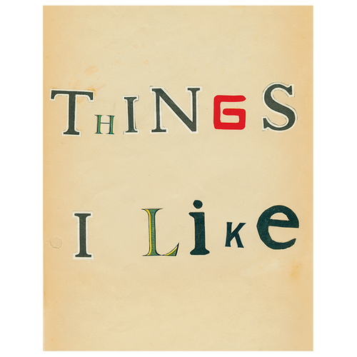 john derian Things I Like (p 8) 11" x 14" Rect. Tray