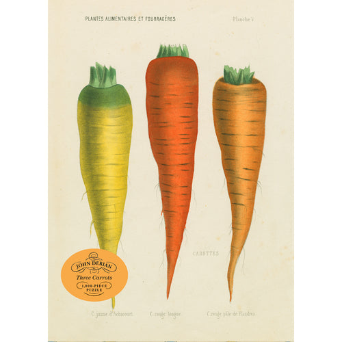 John Derian Three Carrots 1 000-Piece Puzzle