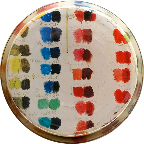 John Derian Tones 16" Cylinder Vase W/ Liner